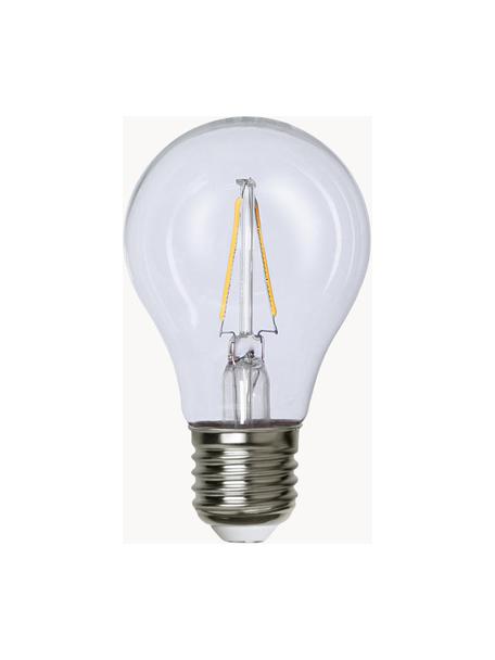 Lampadina E27, bianco caldo, 3 pz, Lampadina: vetro, Trasparente, Ø 6 x Alt. 11 cm