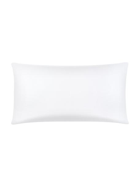 Funda de almohada de satén Comfort, 45 x 85 cm, Blanco, An 45 x L 85 cm