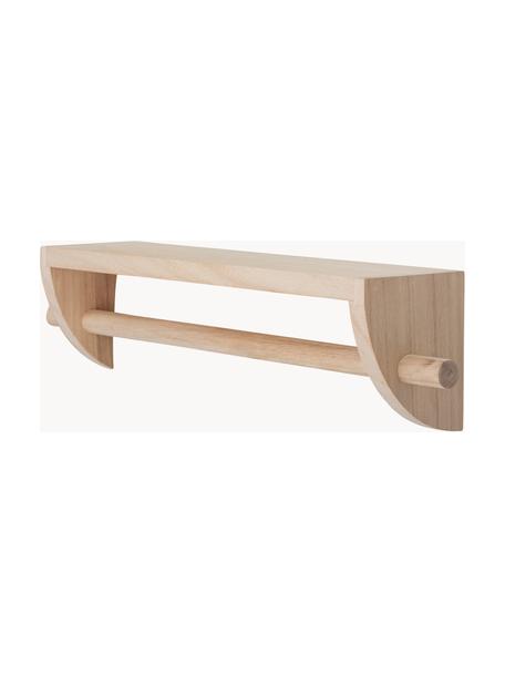 Kinderwandplank Mingus gemaakt van paulowniahout, Paulowniahout, Paulowniahout, B 60 x H 14 cm