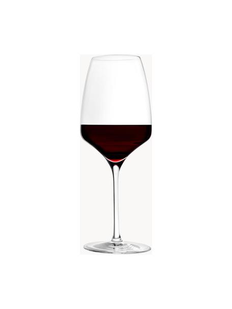 Kieliszek do czerwonego wina ze szkła kryształowego Experience, 6 szt., Szkło kryształowe, Transparentny, Ø 8 x W 23 cm, 450 ml