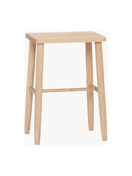 Taburete de madera de roble Folk, Madera de roble, Madera de roble, An 35 x F 52 cm