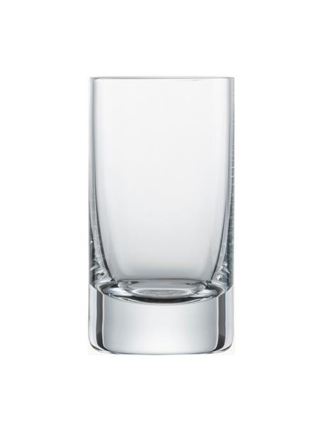 Křišťálové sklenice na pálenku Tavoro, 4 ks, Tritanové křišťálové sklo, Transparentní, Ø 4 cm, V 7 cm, 40 l