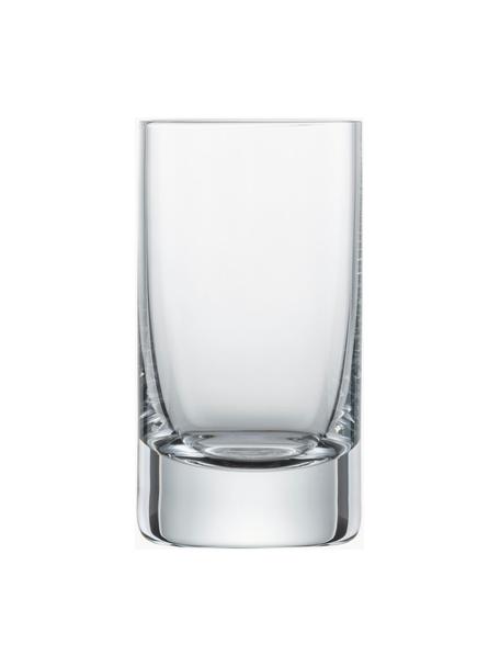 Verres à liqueur en cristal Tavoro, 4 pièces, Verre cristal Tritan

Apportez l'éclat du cristal à votre table ! Ce verre est d'une transparence exceptionnelle et d'un poids agréable, ce qui lui donne une sensation de qualité et un aspect élégant. De plus, les coupes fines rendent chaque pièce unique, en faisant un objet à la fois pratique et esthétique, Transparent, Ø 4 x haut. 7 cm, 40 ml