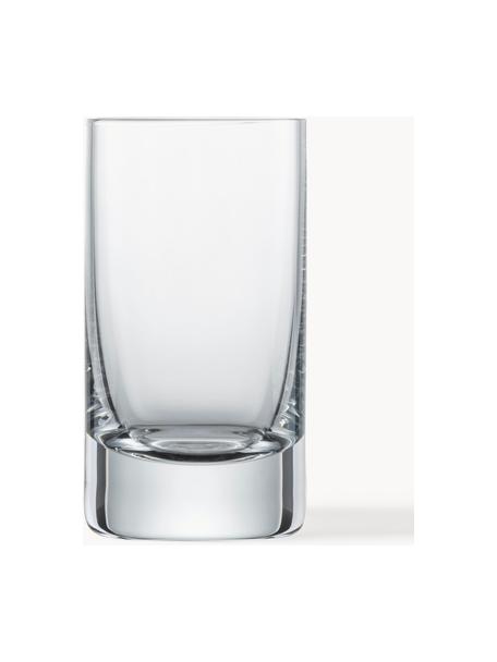 Verres à liqueur en cristal Tavoro, 4 pièces, Verre cristal Tritan

Apportez l'éclat du cristal à votre table ! Ce verre est d'une transparence exceptionnelle et d'un poids agréable, ce qui lui donne une sensation de qualité et un aspect élégant. De plus, les coupes fines rendent chaque pièce unique, en faisant un objet à la fois pratique et esthétique, Transparent, Ø 4 x haut. 7 cm, 40 ml