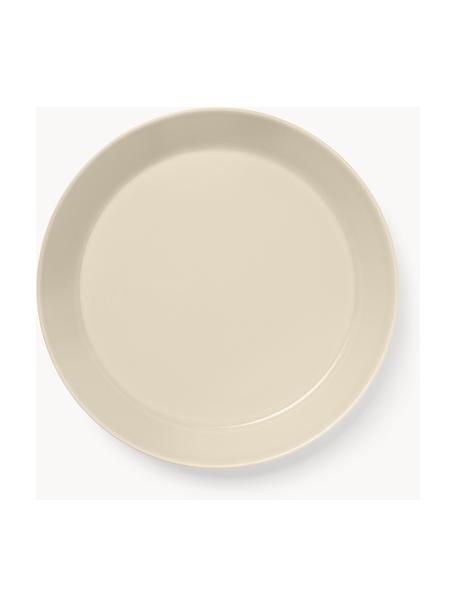 Assiette plate en porcelaine Teema, Vitro-porcelaine, Blanc crème, Ø 26 cm