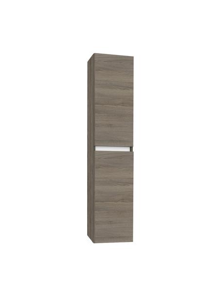 Vysoká kúpeľňová skrinka Perth, Š 35 cm, So vzhľadom jaseňového dreva, Š 35 x V 160 cm