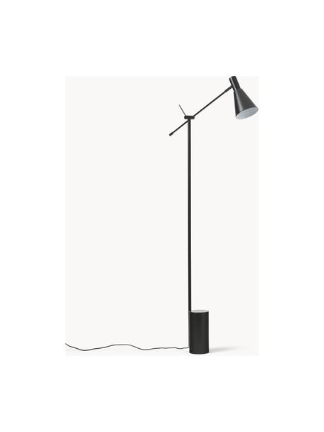 Lampa na čítanie Sia, Čierna, V 162 cm