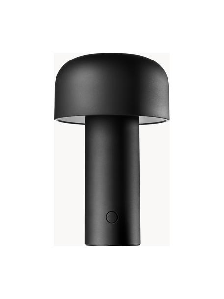 Lampada da tavolo a LED luce regolabile Bellhop, Plastica, Nero, Ø 13 x Alt. 20 cm