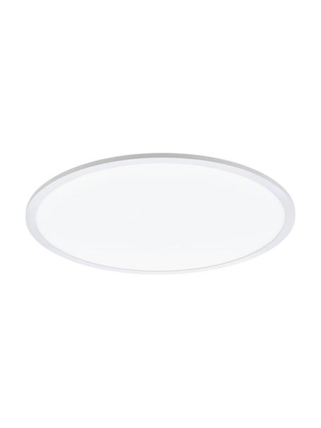 Panel grande LED regulable Sarsina, con cambio de color y mando a distancia, Pantalla: aluminio, Estructura: aluminio, Blanco, Ø 60 x Al 5 cm