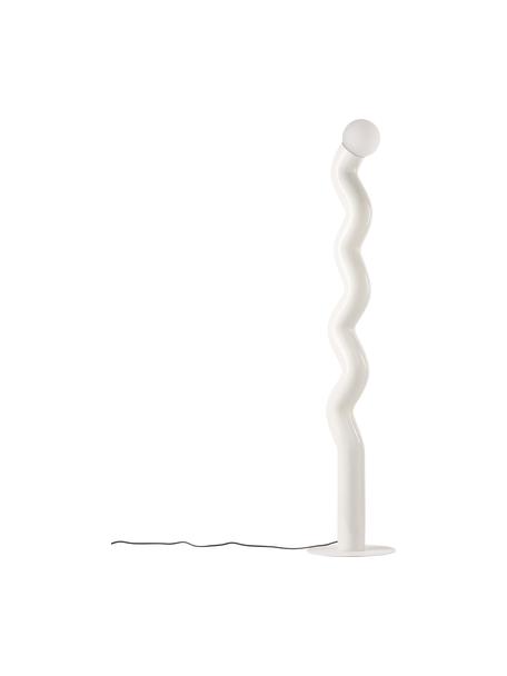 Lampada da terra Memphis, Poliresina, Bianco, Larg. 45 x Alt. 172 cm