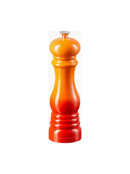 Moulin à sel avec broyeur en céramique Creuset, Rouge, orange, haute brillance, haut. 21 cm