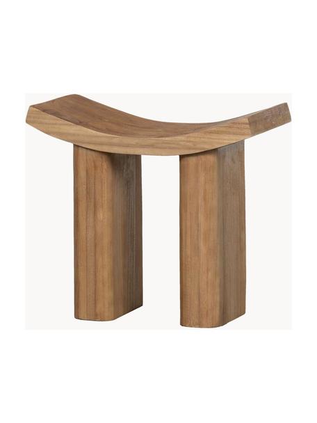 Tabouret en bois de paulownia Japan, Bois de paulownia, Bois de paulownia, larg. 50 x long. 45 cm