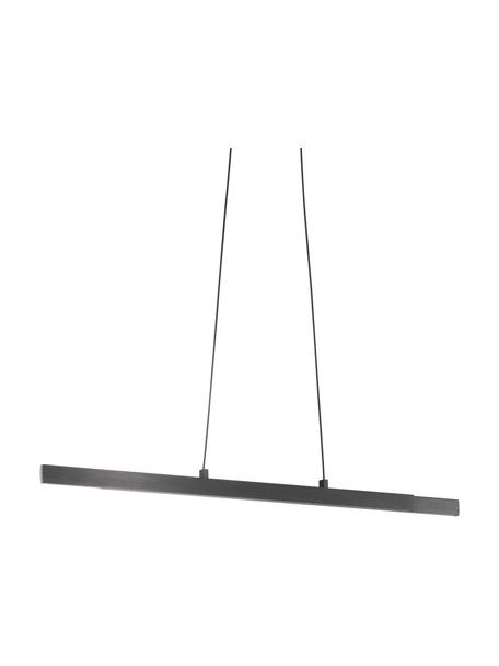 Lampa wisząca LED z funkcją przyciemniania Stripe, Czarny, S 140 x W 6 cm