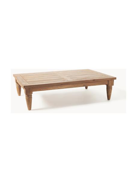 Salontafel Bali van teakhout, Teakhout, FSC-gecertificeerd, Teakhout, B 120 x H 30 cm