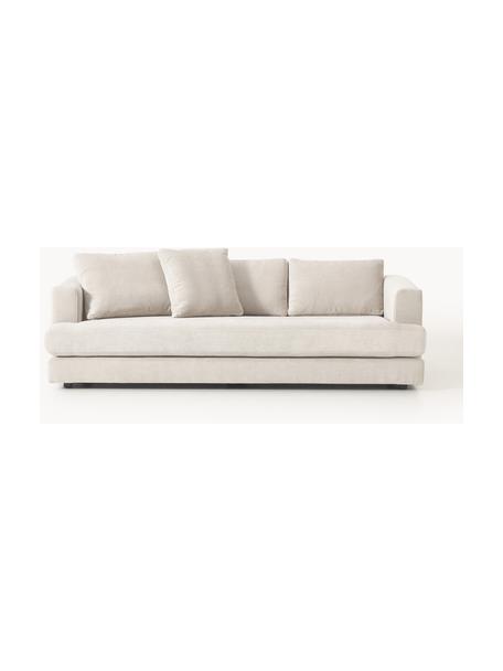 Sofa Tribeca (3-Sitzer), Bezug: 100 % Polyester Der strap, Gestell: Buchenholz, Kiefernholz, , Füße: Kiefernholz Dieses Produk, Webstoff Hellbeige, B 228 x T 104 cm