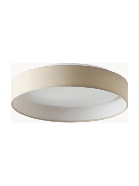 Stropná LED lampa Helen, Krémovobiela, Ø 35 x V 7 cm