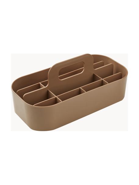 Organizer Hope, 60% plastica ABS riciclata, 40% plastica ABS, Marrone chiaro, Larg. 33 x Alt. 15 cm