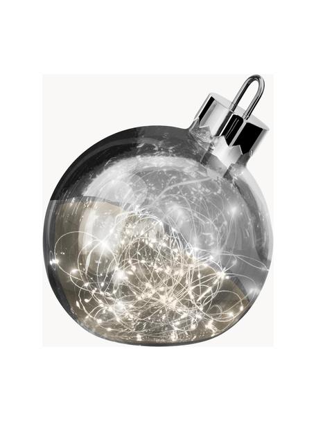 Dekoracja świetlna LED zasilana na baterie Aggia, Odcienie srebrnego, Ø 20 x W 22 cm