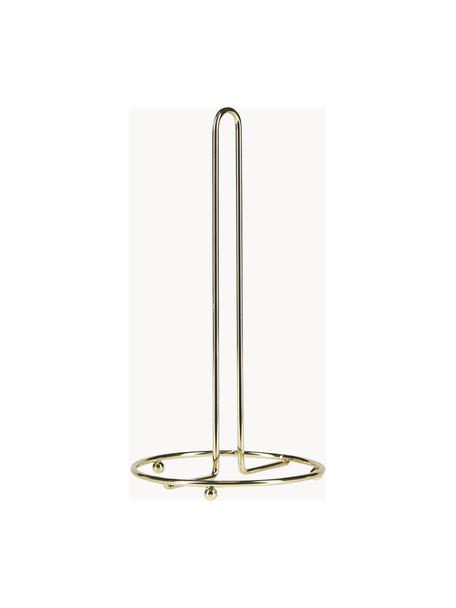 Portarrollos de cocina Amo, Metal recubierto, Dorado, Ø 14 x Al 28 cm