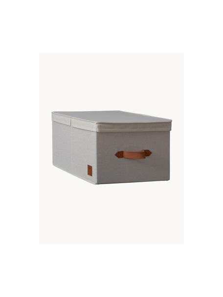 Aufbewahrungsbox Premium, Hellbeige, Braun, B 33 x T 50 cm