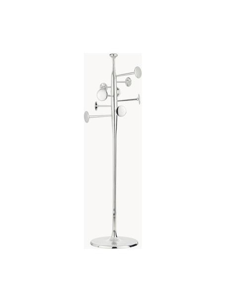 Kleiderständer Trumpet, Aluminium, beschichtet, Silberfarben, Ø 64 x H 200 cm
