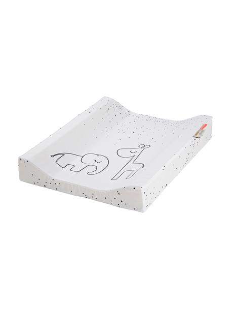 Wickelkissen Dreamy dots, Bezug: 100% Baumwolle, Oeko-Tex-, Matratze: 100% PU-Schaumstoff Das i, Weiss, B 50 x L 65 cm
