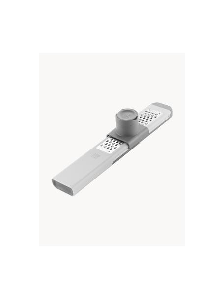 Râpe fine 3-en-1 Z-Cut, Plastique, 18/10 acier inoxydable, Argenté, tons gris, long. 27 x larg. 5 cm