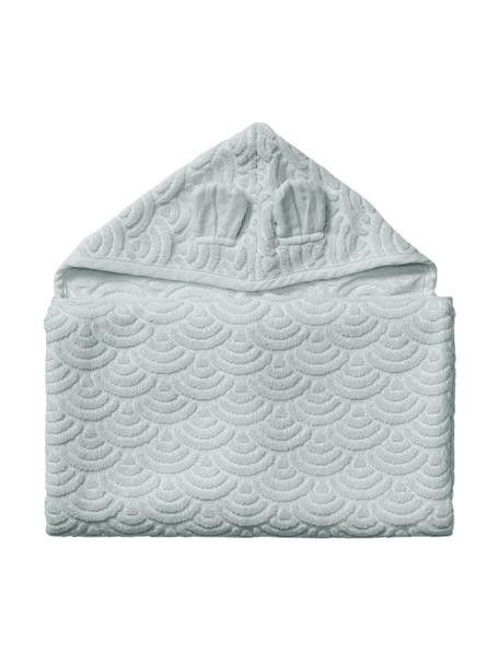 Babyhandtuch Rabbit aus Bio-Baumwolle, 100 % Bio-Baumwolle, GOTS-zertifiziert, Grau, B 70 x L 130 cm