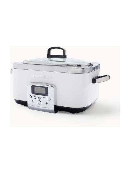 Cocotte Slow Cooker avec revêtement antiadhésif Elite, Blanc, larg. 46 x haut. 28 cm