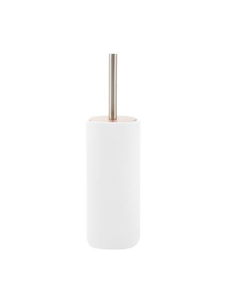 Szczotka do WC Wili, Biały, jasne drewno naturalne, Ø 11 x W 37 cm