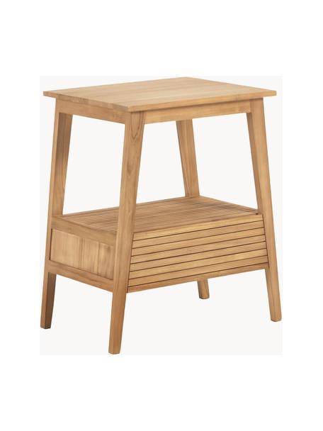 Badkamermeubel Kuveni van massief teakhout, B 70 cm, Teakhout, Teakhout, B 70 cm x H 80 cm