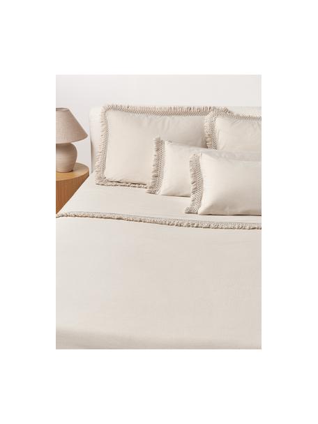 Bavlnená elastická plachta Abra, 100 % bavlna
Hustota vlákna 165 TC, kvalita štandard

Posteľná bielizeň z bavlny je príjemná na dotyk, dobre absorbuje vlhkosť a je vhodná pre alergikov

Vďaka farbeniu odevov je látka mäkká a pružná na dotyk, vďaka čomu je táto posteľná bielizeň obzvlášť očarujúca.

Materiál použitý v tomto výrobku bol testovaný na škodlivé látky a certifikovaný podľa STANDARD 100 by OEKO-TEX® (10817CIT, CITEVE)., Béžová, Š 180 x D 280 cm