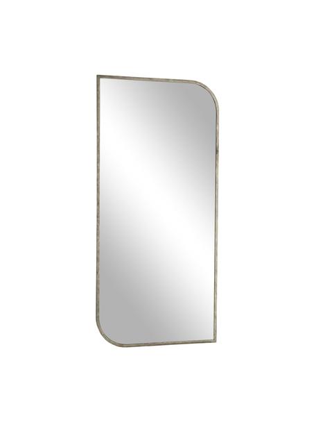 Nástěnné zrcadlo s mosazným barevným dřevěným rámem Calo, Mosazná, Š 80 cm, V 170 cm