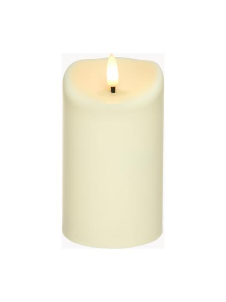 Bateriově napájené LED svíčky Bomi, 2 ks, Umělá hmota, Krémově bílá, Ø 8 cm, V 13 cm