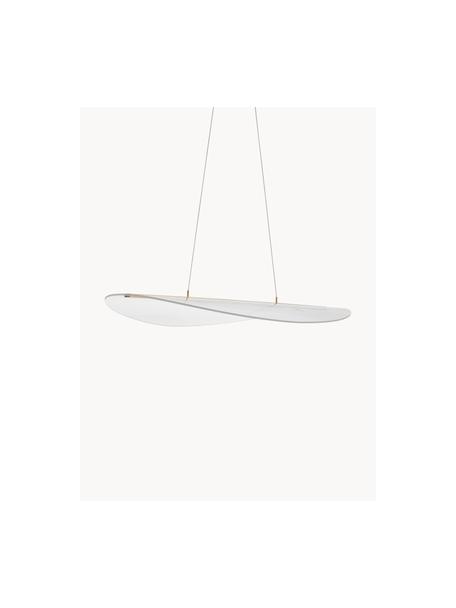 Lampada a sospensione grande con luce regolabile Agos, Dorato, trasparente, Larg. 97 x Prof. 67 cm