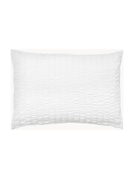 Fundas de almohada de algodón Esme, 2 uds., Reverso: tejido renforcé Densidad , Blanco, An 50 x L 70 cm
