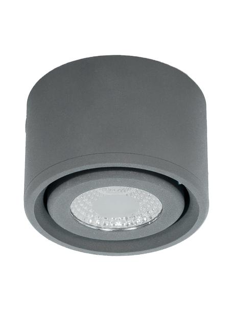 Foco LED Anzio, Lámpara: aluminio recubierto, Antracita, Ø 8 x Al 5 cm