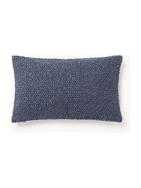 Housse de coussin 30x50 en bouclette Bellamie, Tissu bouclette (95 % polyester, 5 % polyacrylique)

La bouclette est une matière qui se caractérise par sa texture aux courbes irrégulières. La surface caractéristique est créée par des boucles tissées de fils différents qui confèrent au tissu une structure unique. La structure bouclée a un effet à la fois isolant et moelleux, ce qui rend le tissu particulièrement douillet, Bouclette gris-bleu, larg. 30 x long. 50 cm