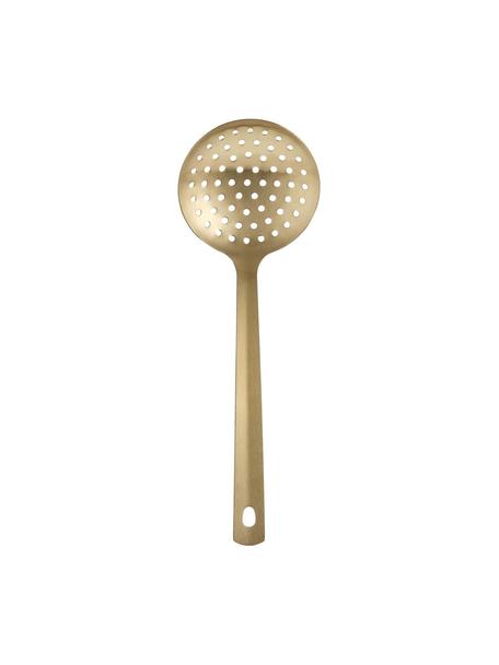 Sběračka Goldies, Potažená nerezová ocel, Matná zlatá, Š 12 cm, D 33 cm