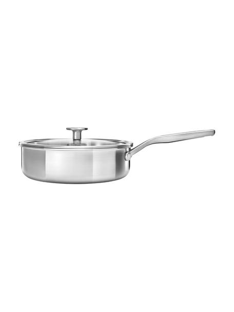 Rondel ze szklaną pokrywką KitchenAid, Odcienie srebrnego, Ø 24 cm