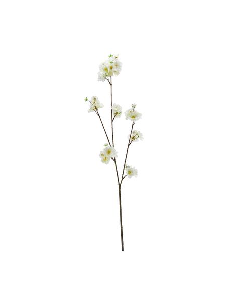 Kunstblume Kirschblüte, Kunststoff, Weiss, Gelb, Braun, L 84 cm