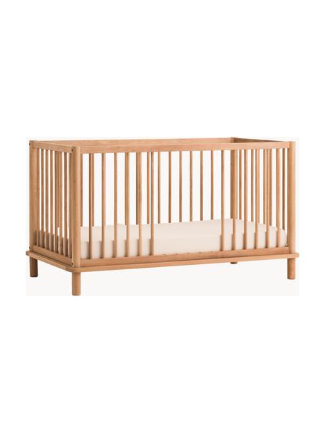 Cuna cama infantil extensible de madera de roble Latitude, 70 x 140 cm, Madera de roble, Madera de roble, An 70 x L 140 cm