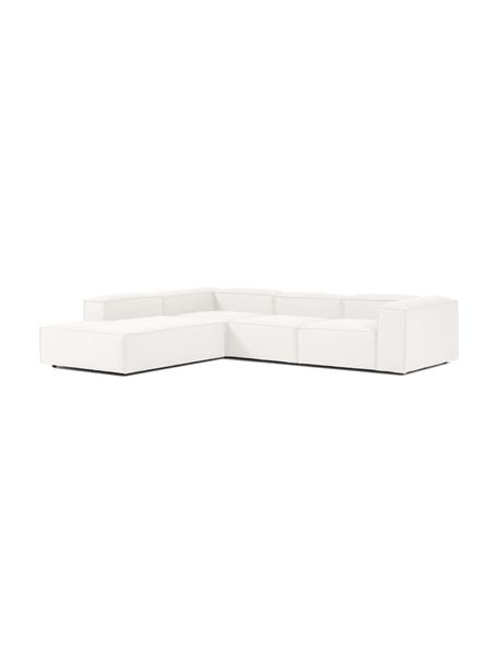 Modulárna XL rohová pohovka Lennon, Béžová, Š 329 x V 68 cm, ľavé rohové prevedenie