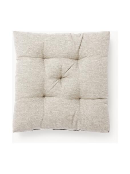 Outdoor-Sitzkissen Oline, 2 Stück, Hülle: 60 % Baumwolle, 40 % Poly, Beige, B 40 x L 40 cm