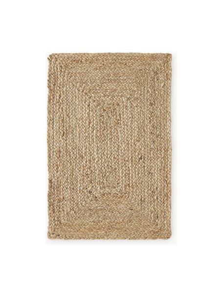 Handgefertigter Jute-Teppich Sharmila, 100 % Jute, Braun, B 60 x L 90 cm (Größe XXS)