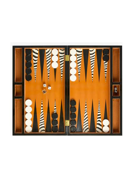 Gra Backgammon Zebra, Zebra, S 47 x G 29 cm