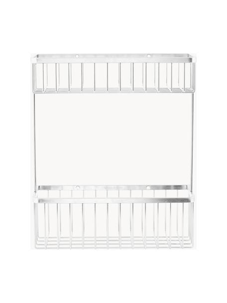 Étagère de douche en acier inoxydable Bath, Acier inoxydable, Argenté, larg. 28 x haut. 33 cm