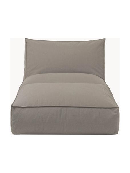 Zewnętrzne łóżko dzienne Stay, Tapicerka: 100% poliester odporny na, Taupe tkanina, S 80 x G 190 cm