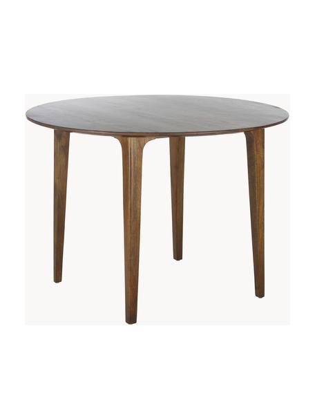 Okrągły stół do jadalni z drewna mangowego Archie, Ø 110 cm, Drewno mangowe lakierowane

Ten produkt jest wykonany z drewna pochodzącego ze zrównoważonych upraw, które posiada certyfikat FSC®., Drewno mangowe, Ø 110 x W 75 cm