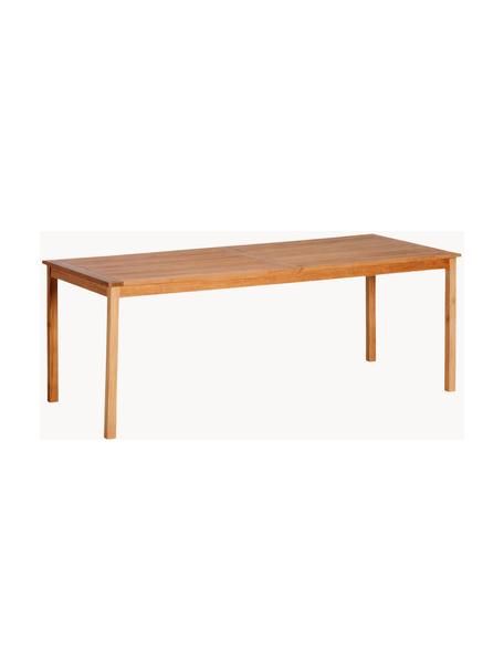 Mesa para exterior de teca Oxford, 210 x 90 cm, Madera de teca, Madera de teca, An 210 x F 90 cm